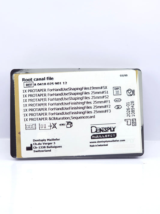 Limas Manuales Ni-TI ProTaper Dentsply