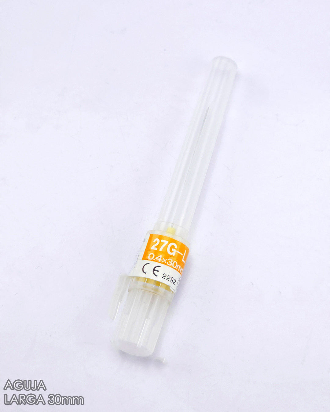 Aguja Larga 30mm Para Anestesia