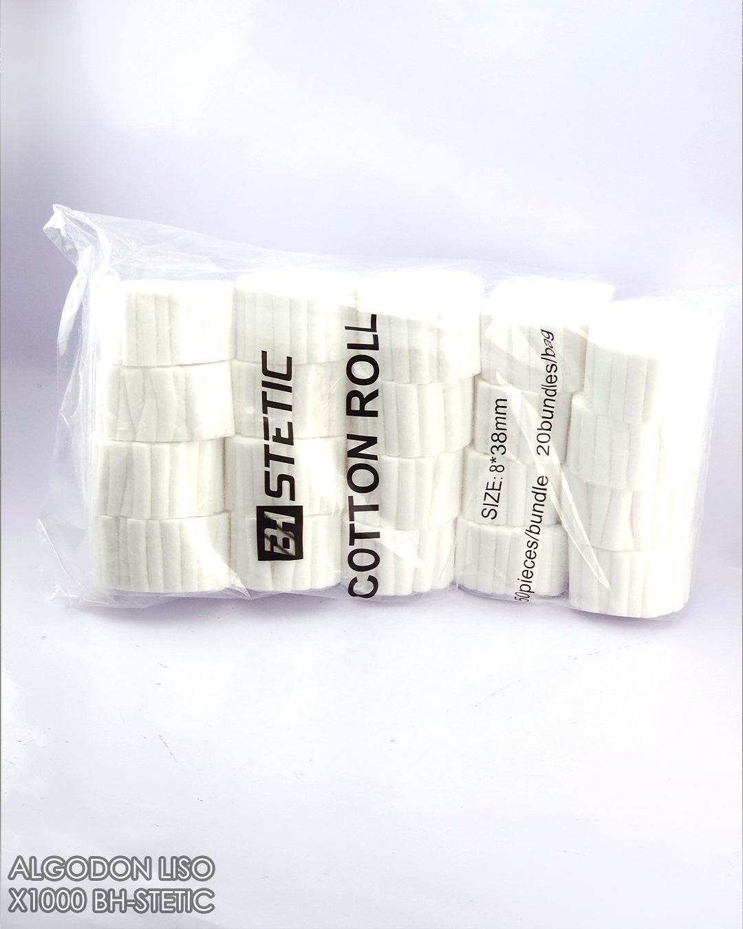 Algodón Liso Paquete x1000 und