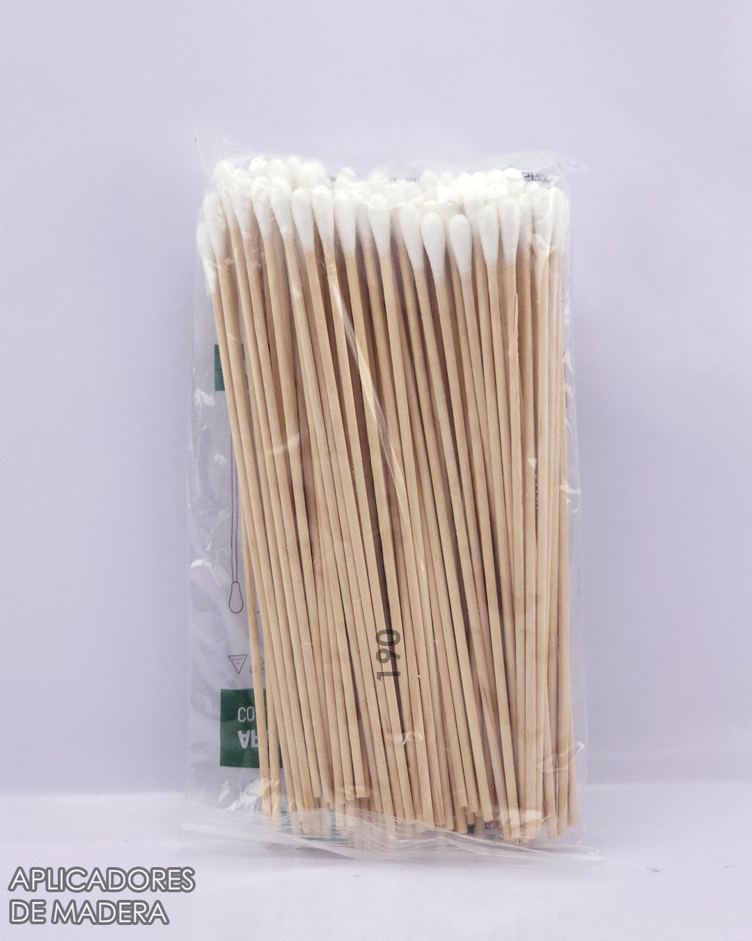Aplicadores de Madera x100