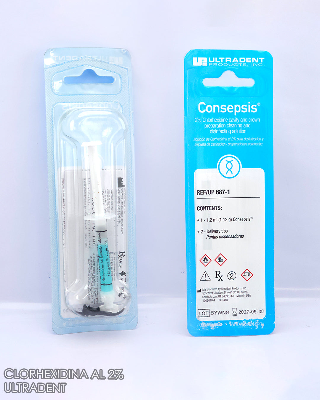 Consepsis Clorhexidina al 2% Ultradent