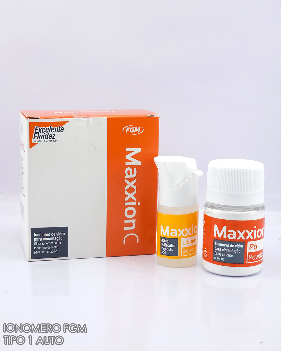 Ionomero FGM MaxxionC Tipo 1 Autocurado