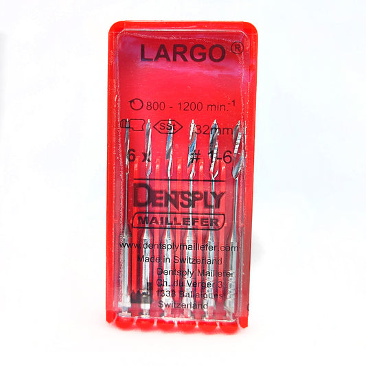 Kit de Fresas Peeso (Largo) x6 Dentsply