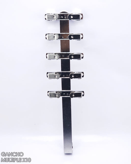 Gancho Múltiple x10 Pinzas para Periapicales