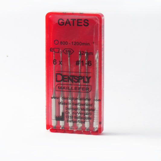 Kit de Fresas Gates Glidden x6 Dentsply