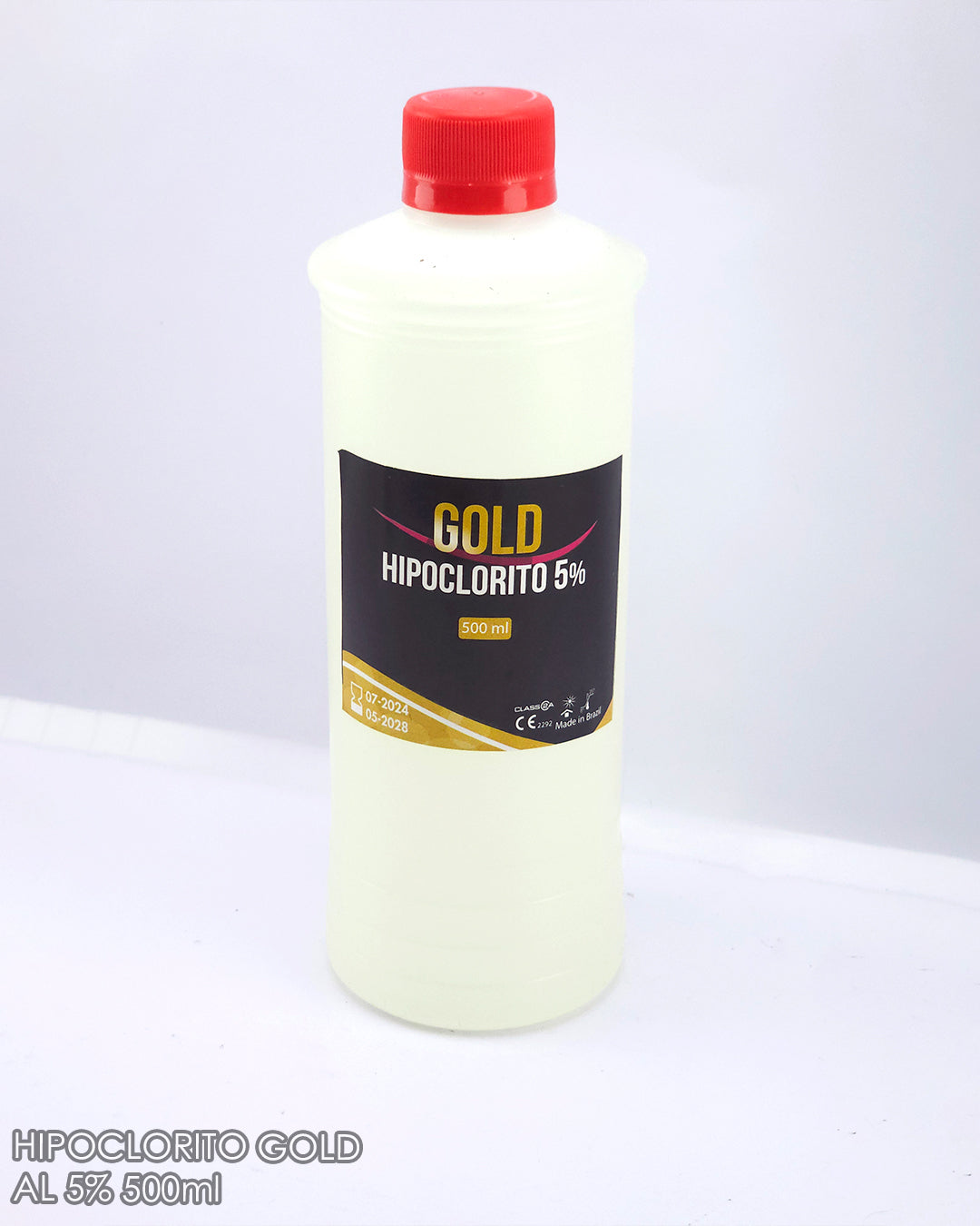 Hipoclorito al 5% 500ml Gold