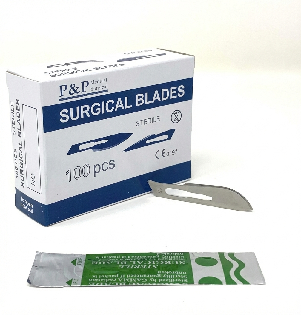 Hoja de Bisturí #15 Caja x100 und
