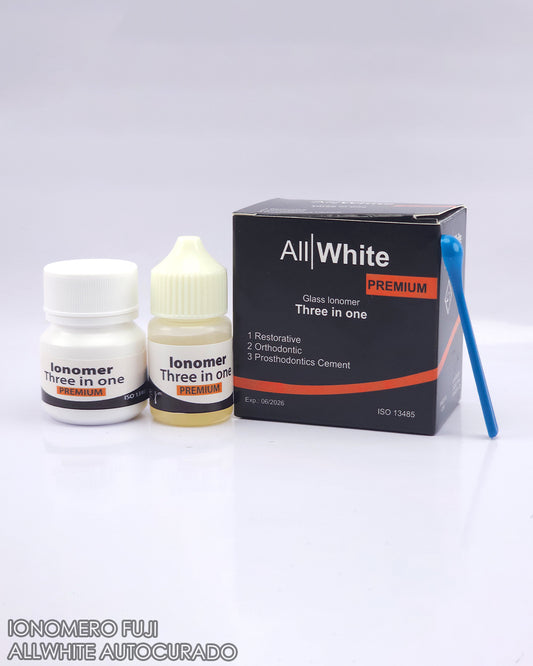 Ionómero ALLWHITE  Autocurado Todo Propósito