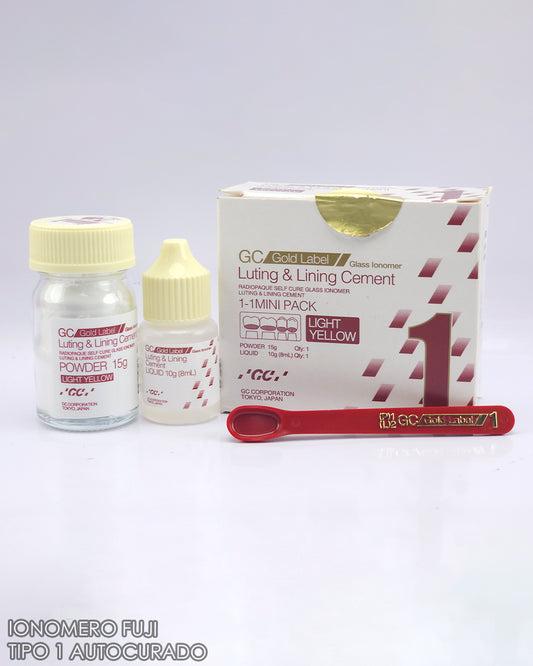 Ionómero FUJI GC Tipo 1 Autocurado