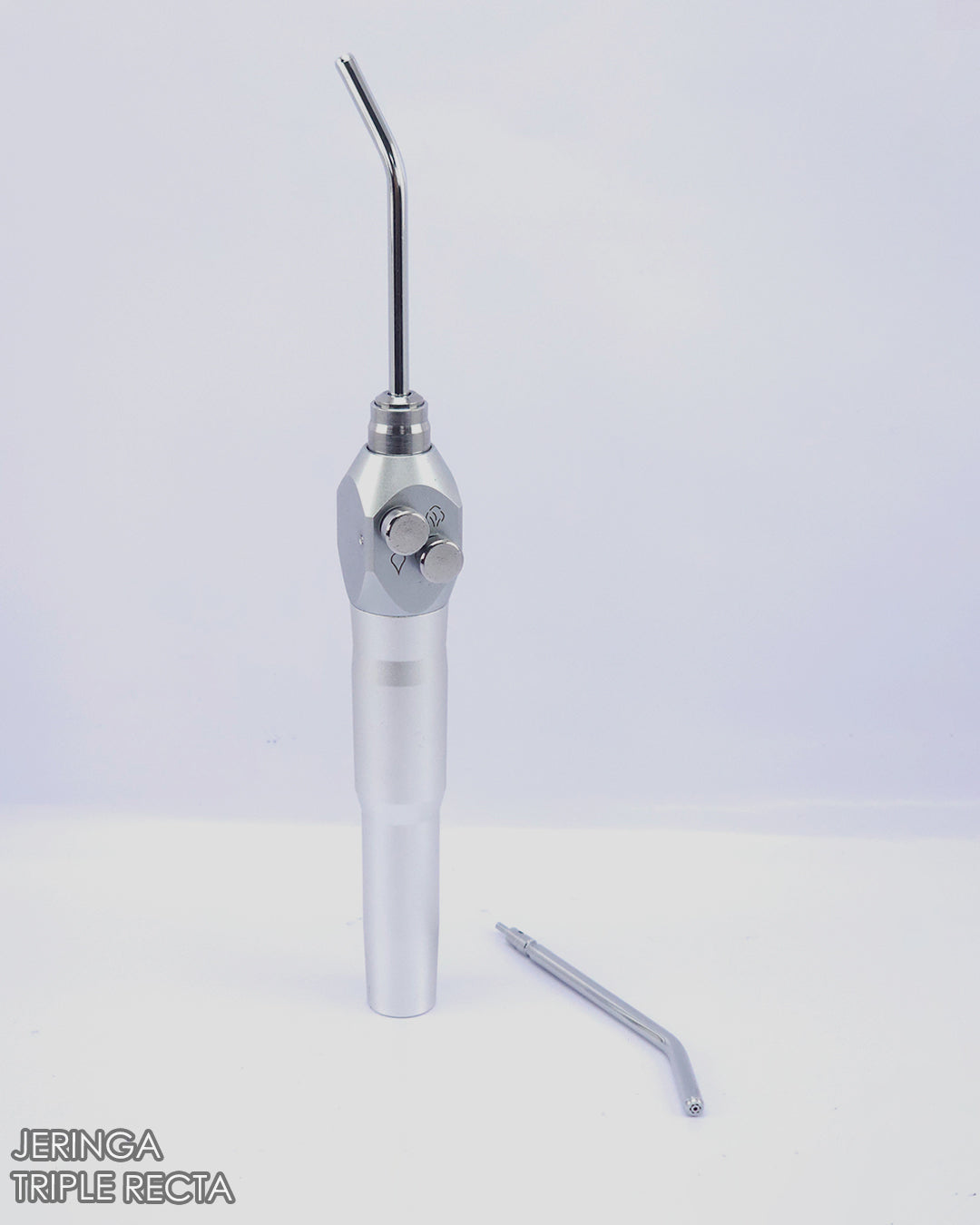 Jeringa Triple Para Unidad Modelo Recto 2 Huecos