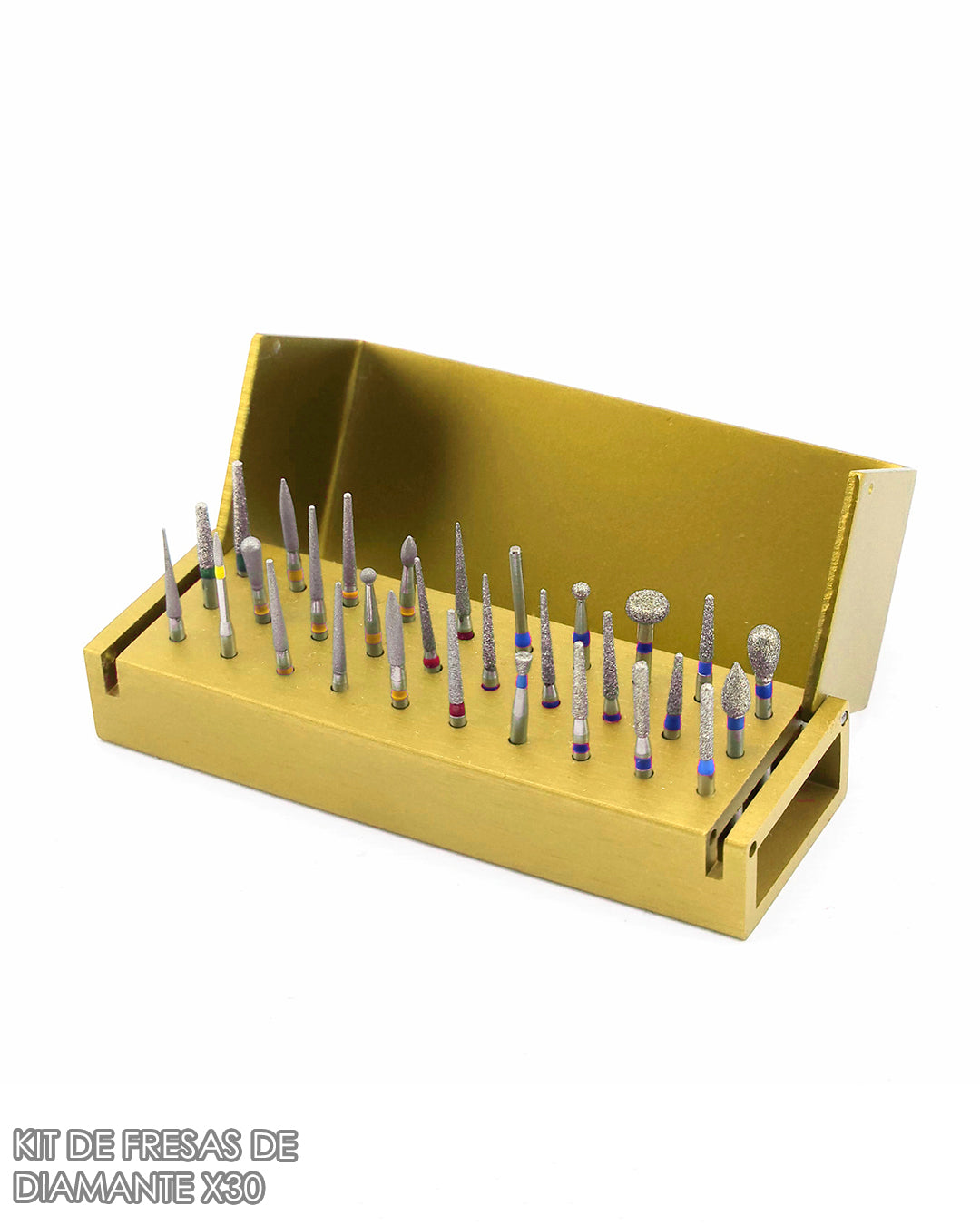 Kit de Fresas de Diamante X30 Con Fresero