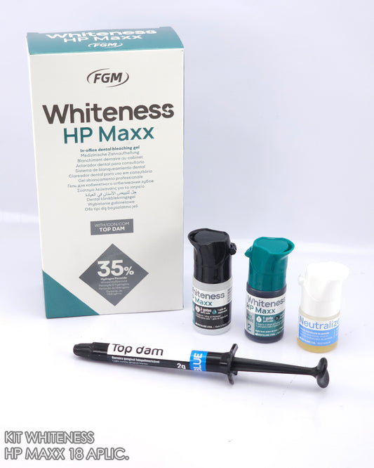 Blanqueamiento Whiteness HP MAXX FGM 35% 18 Aplicaciones