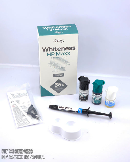 Blanqueamiento Whiteness HP MAXX FGM 35% 18 Aplicaciones