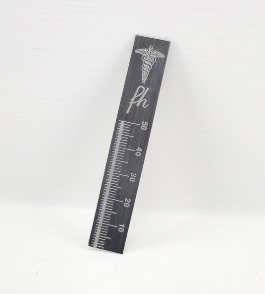 Regla Milimetrada Metálica