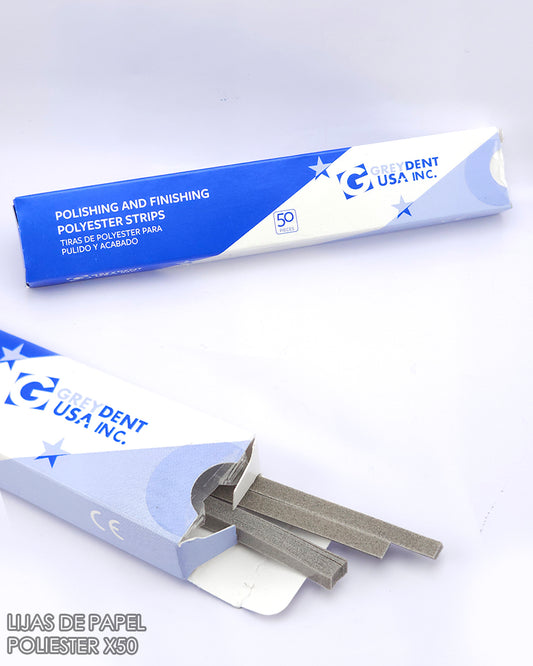 Lijas Interproximales de Poliéster x50