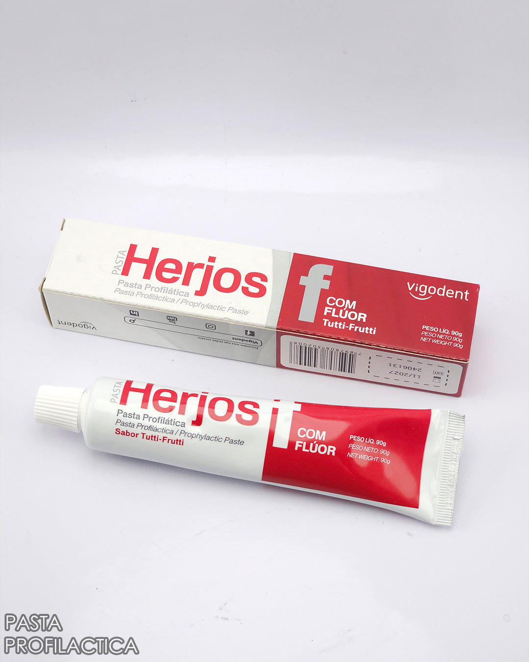 Pasta Profilactica Herjos Con Flúor