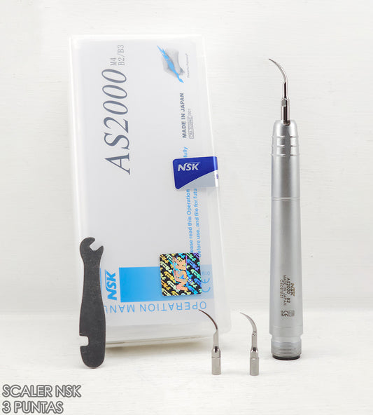 Scaler NSK 3 Puntas con Tubería de Cobre