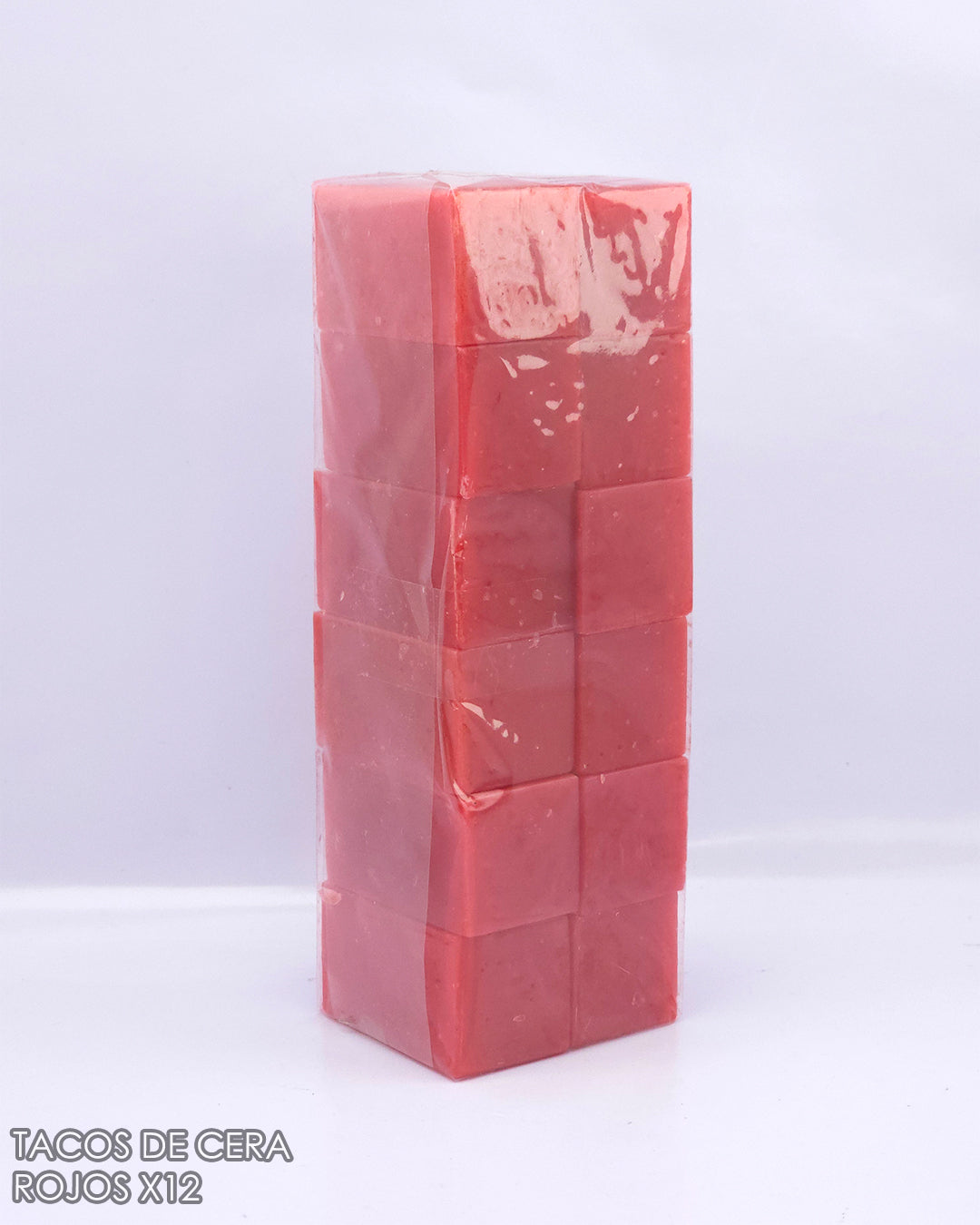 Tacos de Cera Rojos x12