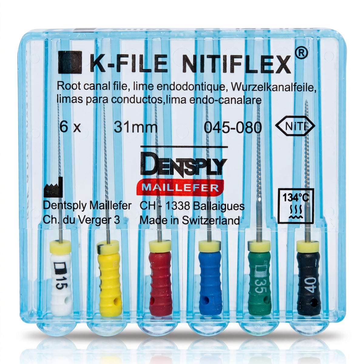 Limas de Endodoncia K-Files (NITI FLEX) Dentsply