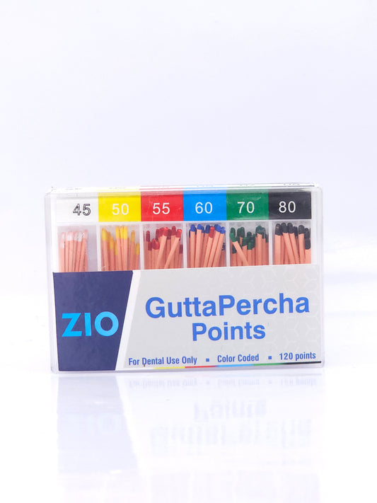 Puntas de Gutaperchas Varios x120 pcs