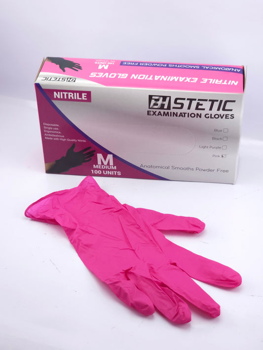Guantes BH-STETIC Nitrilo x100 und Varios Colores