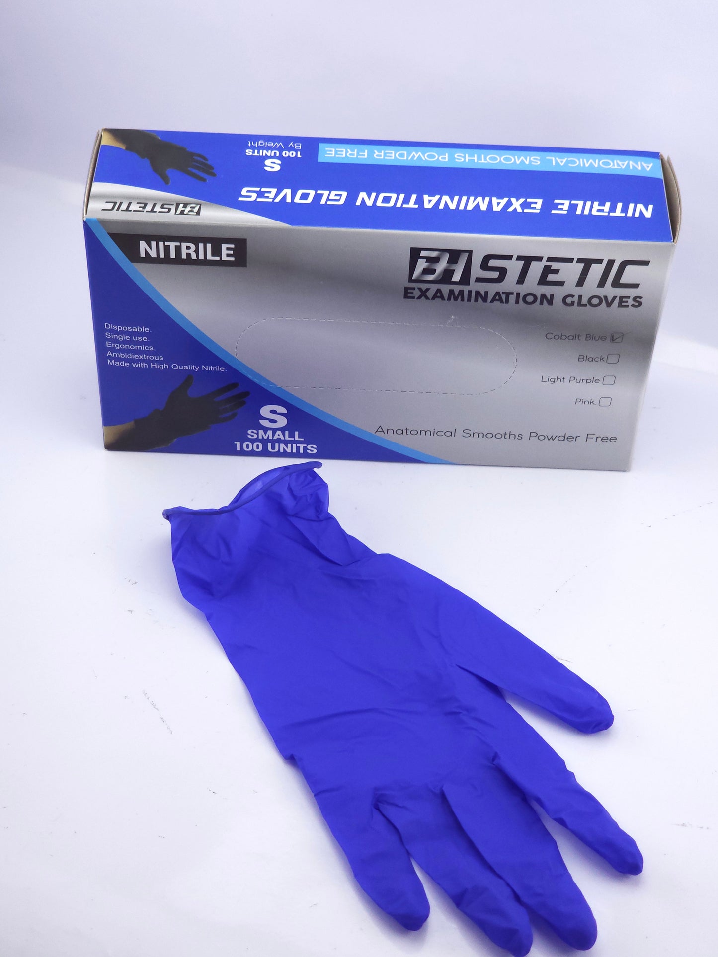 Guantes BH-STETIC Nitrilo x100 und Varios Colores