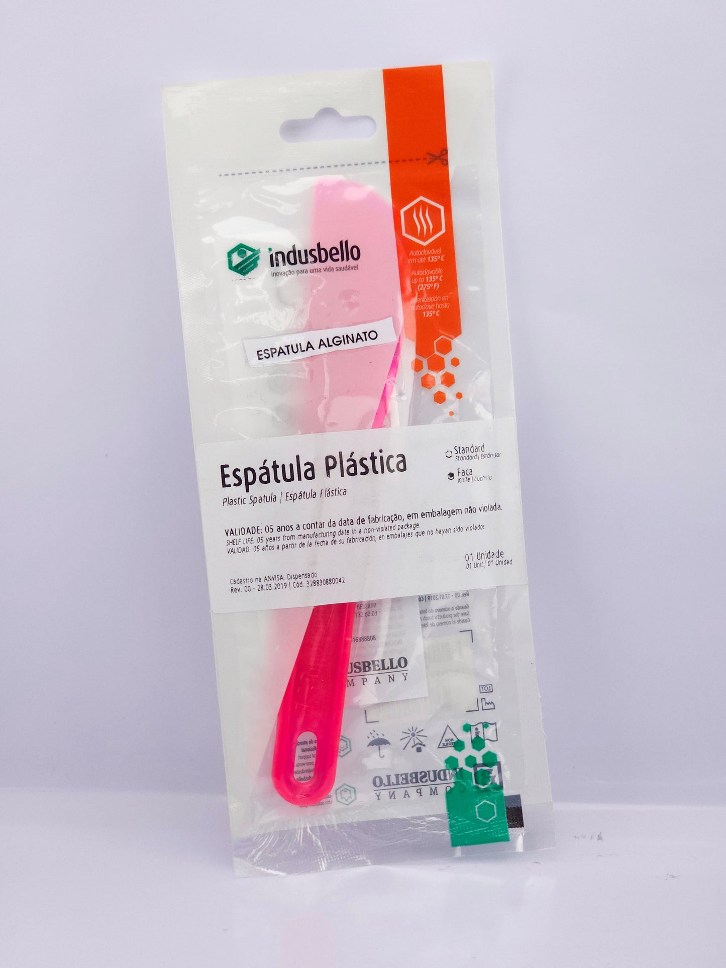 Espátula Plástica para Alginato Indusbello