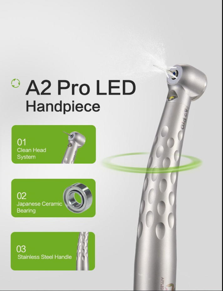Turbina Appledental Push-Button A2 Pro LED