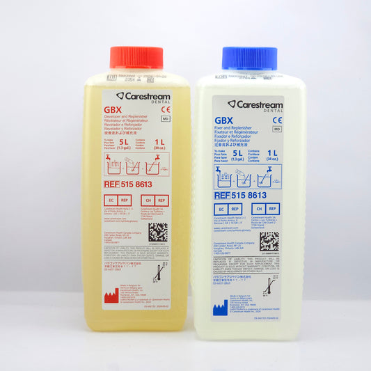 Kit de Revelador y Fijador Carestream 1L Rinde 5L