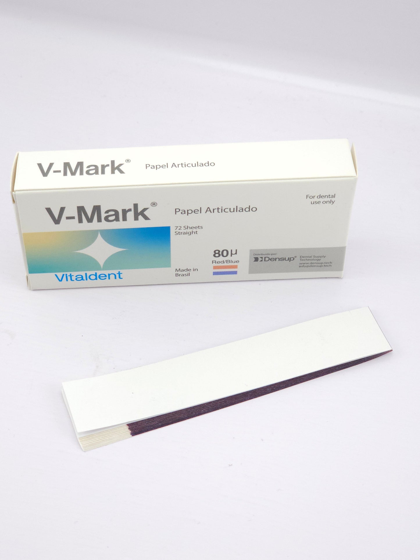 Papel Articular Bloc x20 pág. (azul y rojo) Vitaldent