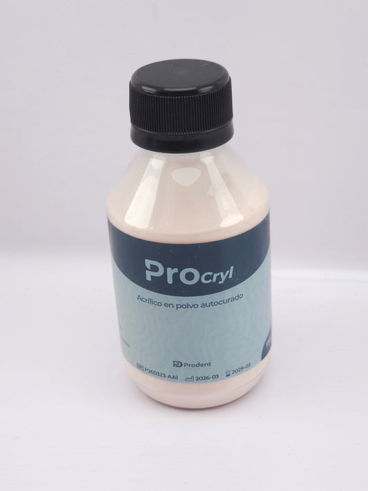 Acrílico en Polvo Rosado ProDent Autocurado 110g