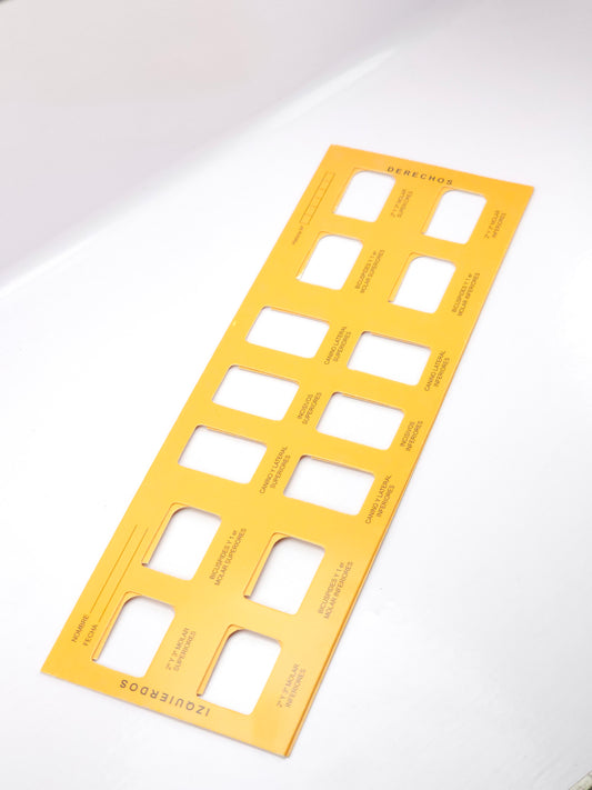 Carton para RX ( porta rx) x14 espacios adulto