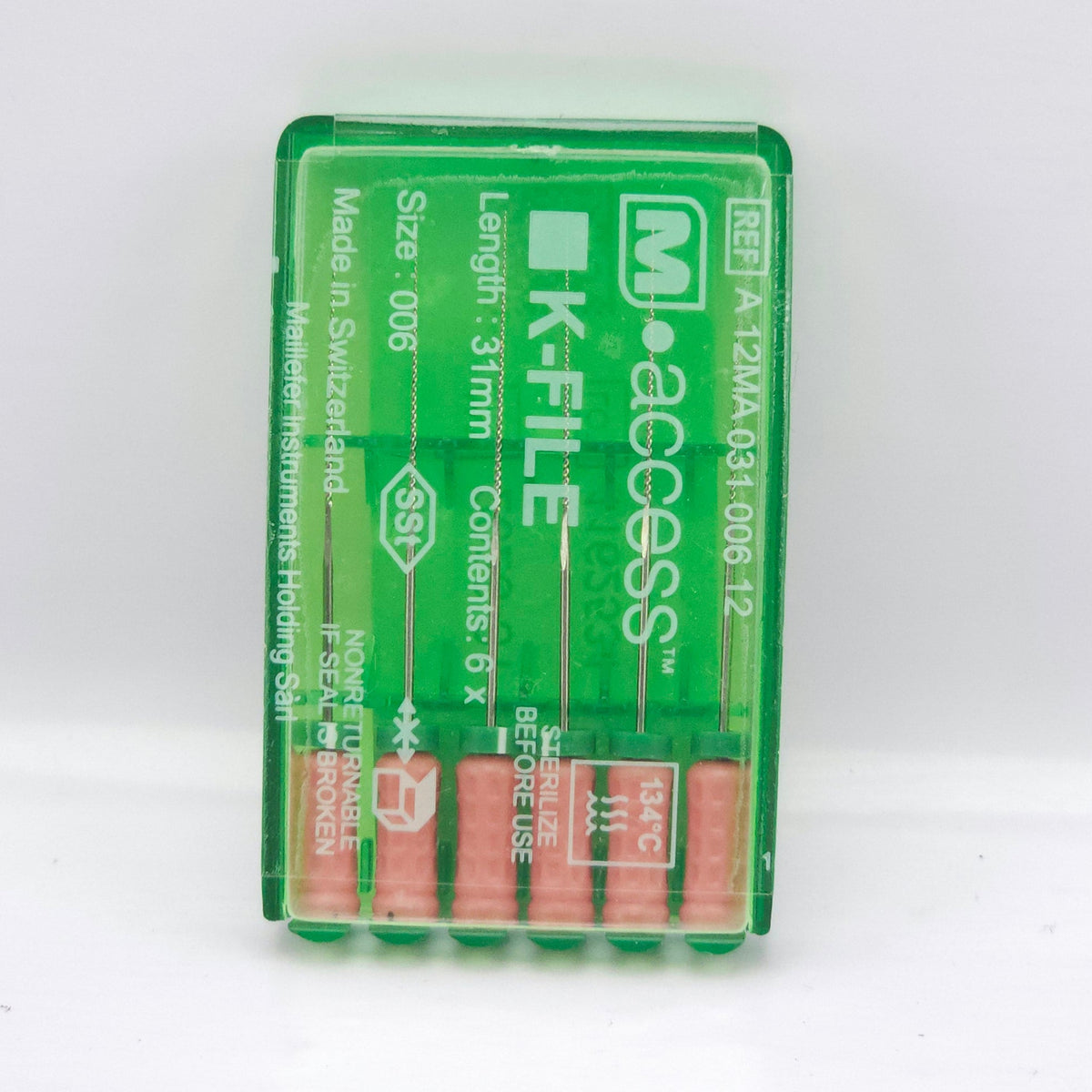 Limas de Endodoncia K-Files (Acero) Dentsply M-ACCESS
