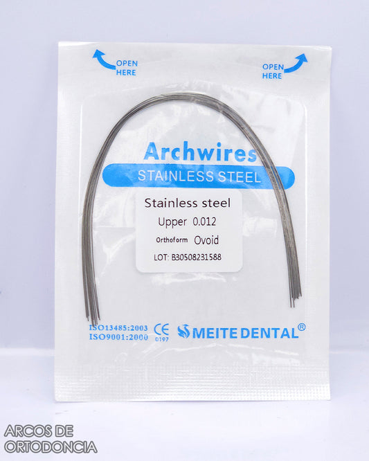 Arcos de Ortodoncia Redondos Acero x10 und