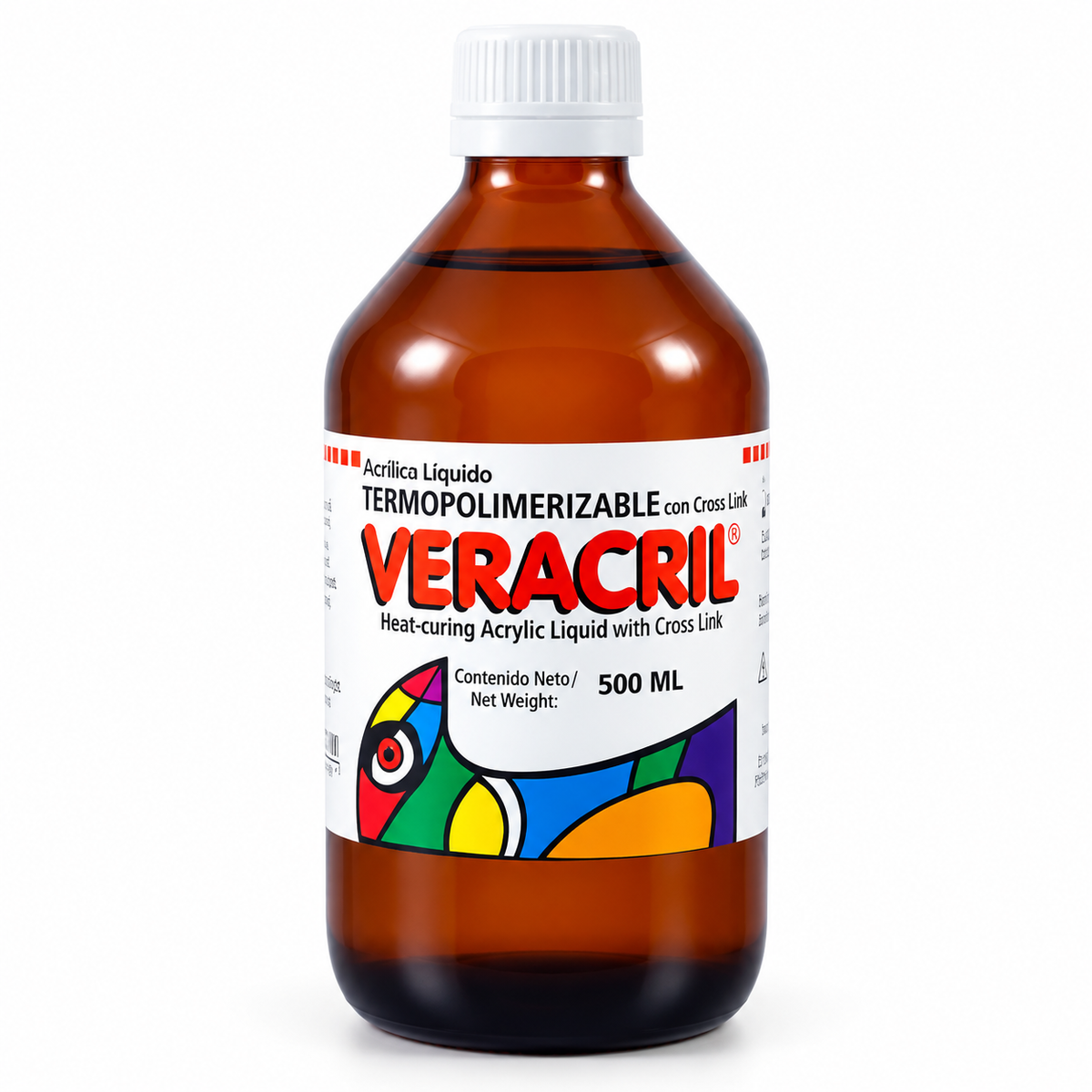 Acrilico Liquido Veracryl Termocurado 500ml