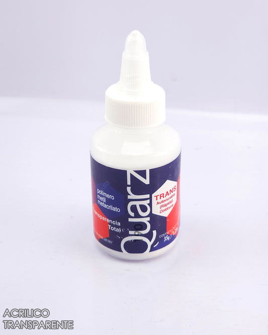 Acrilico Transparente Auto Quartz MDC