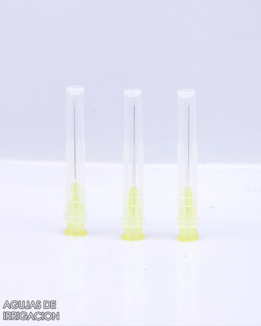 Agujas para Irrigar Salida Lateral Punta Pasiva (c/u)