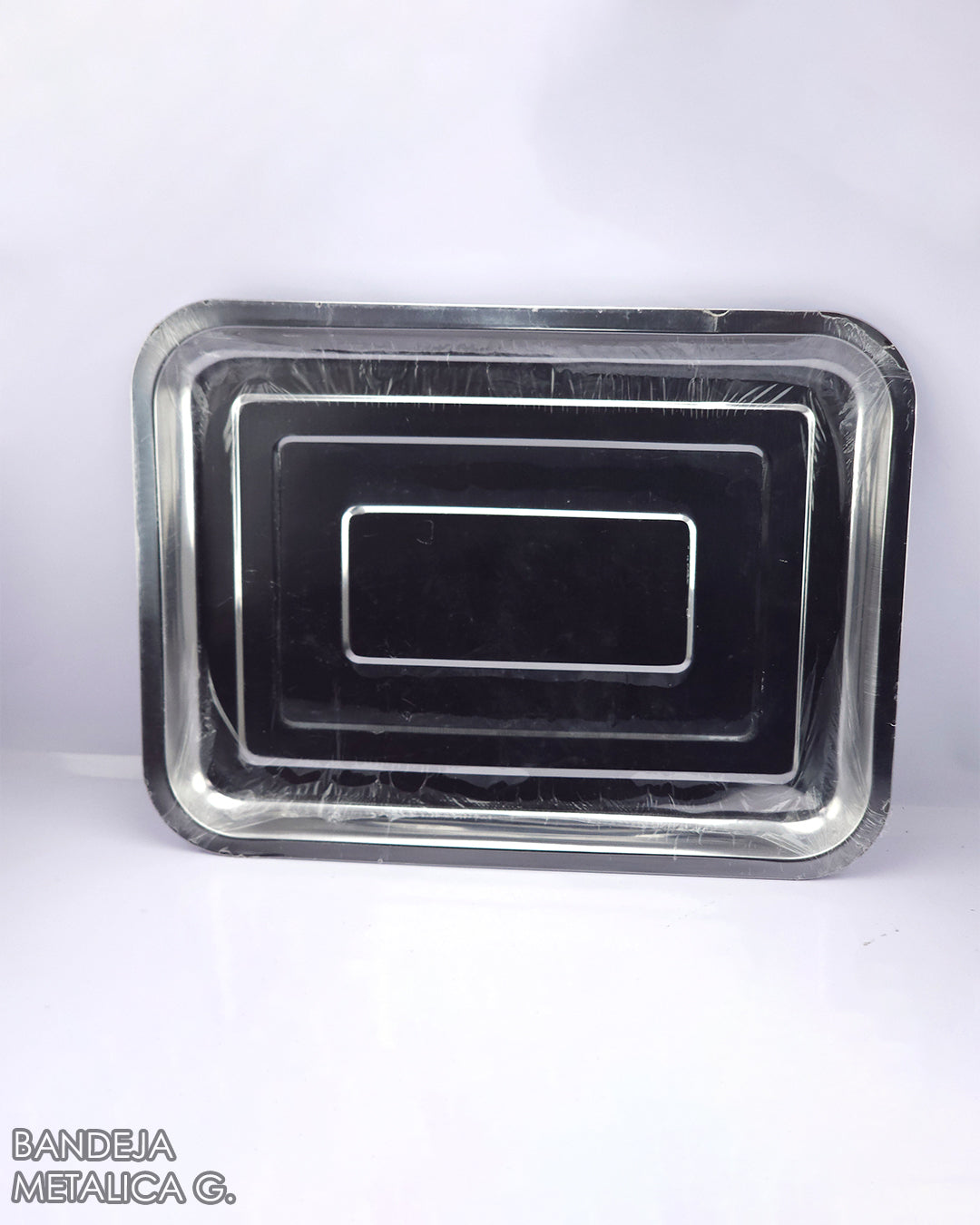 Bandeja Metalica Instrumental Grande 23 x 35 cm