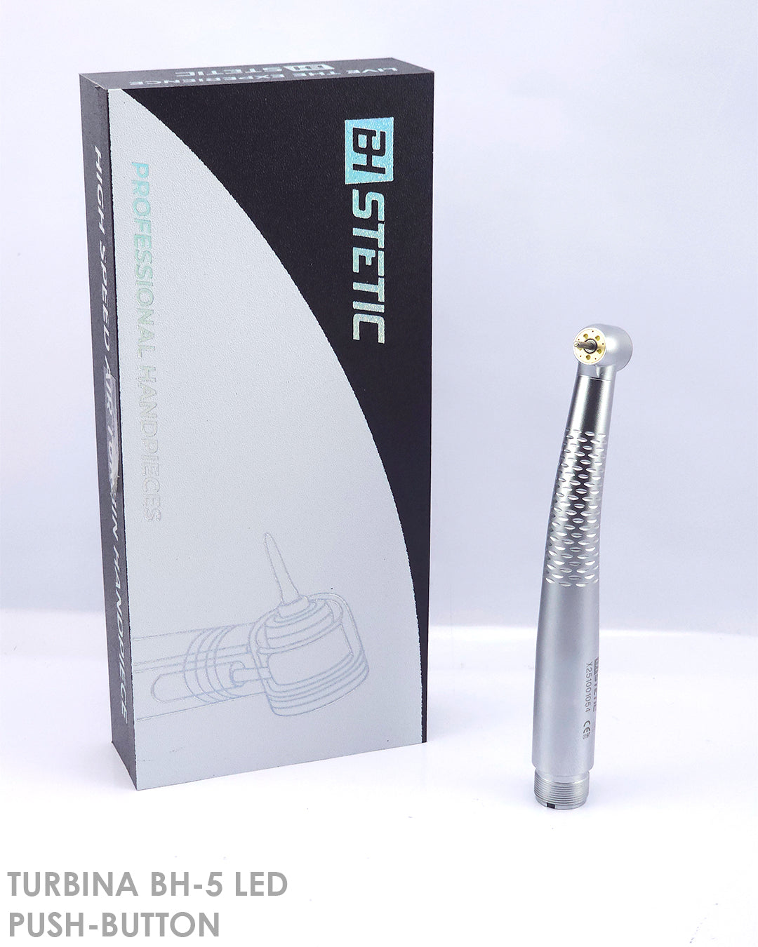 Turbina BH-STETIC BH-5 con luz LED Push Button