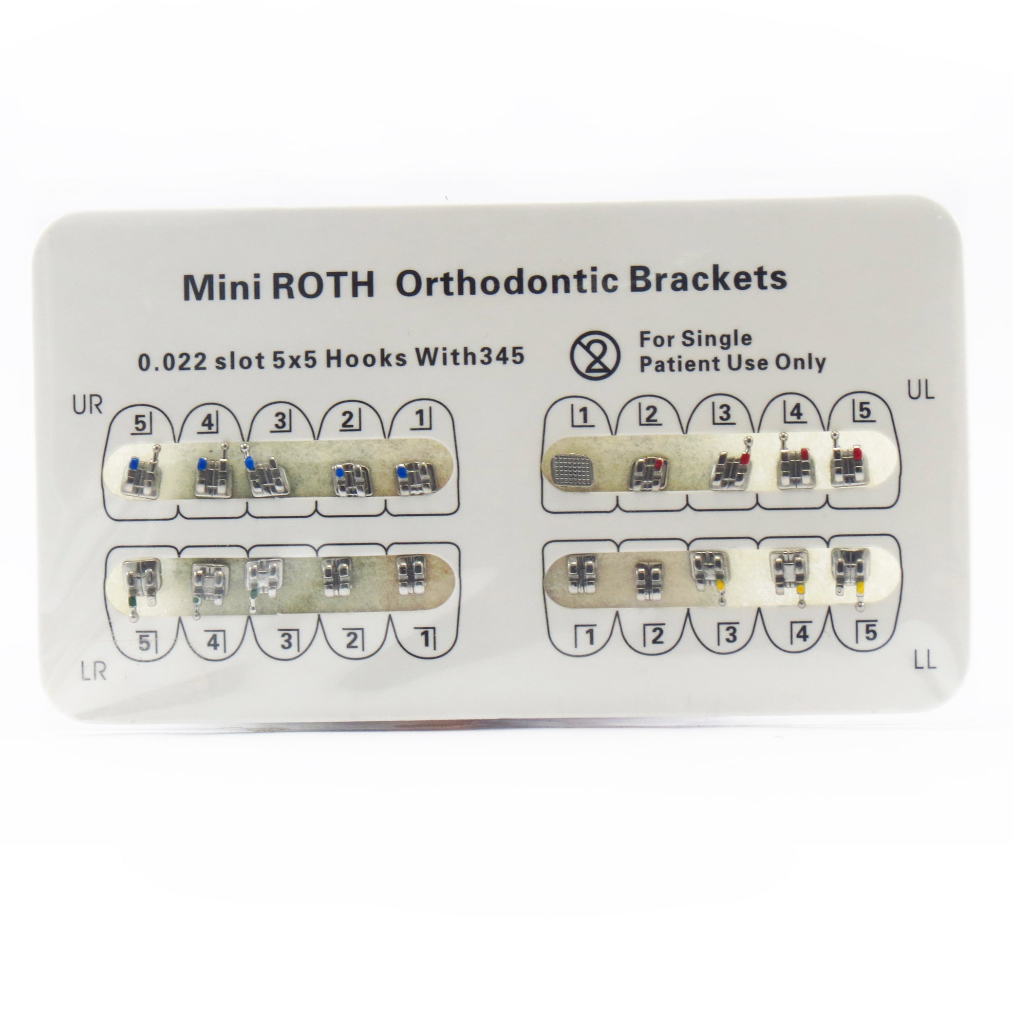 Bracket Roth Mini 0.22 3 Hook – Royaldent Insumos Dentales c.a.