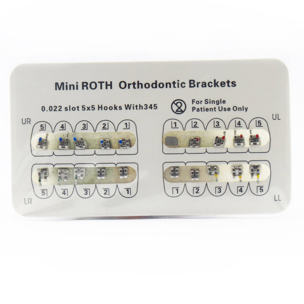 Bracket Roth Mini 0.22 3 Hook – Royaldent Insumos Dentales c.a.