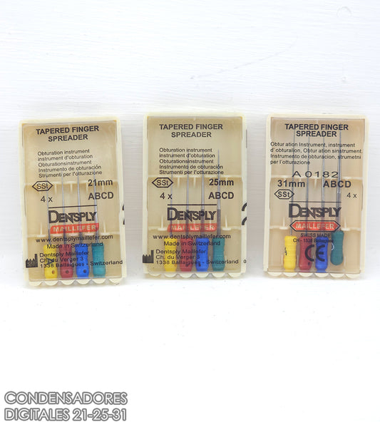 Espaciadores Digitales (Spreaders) Dentsply