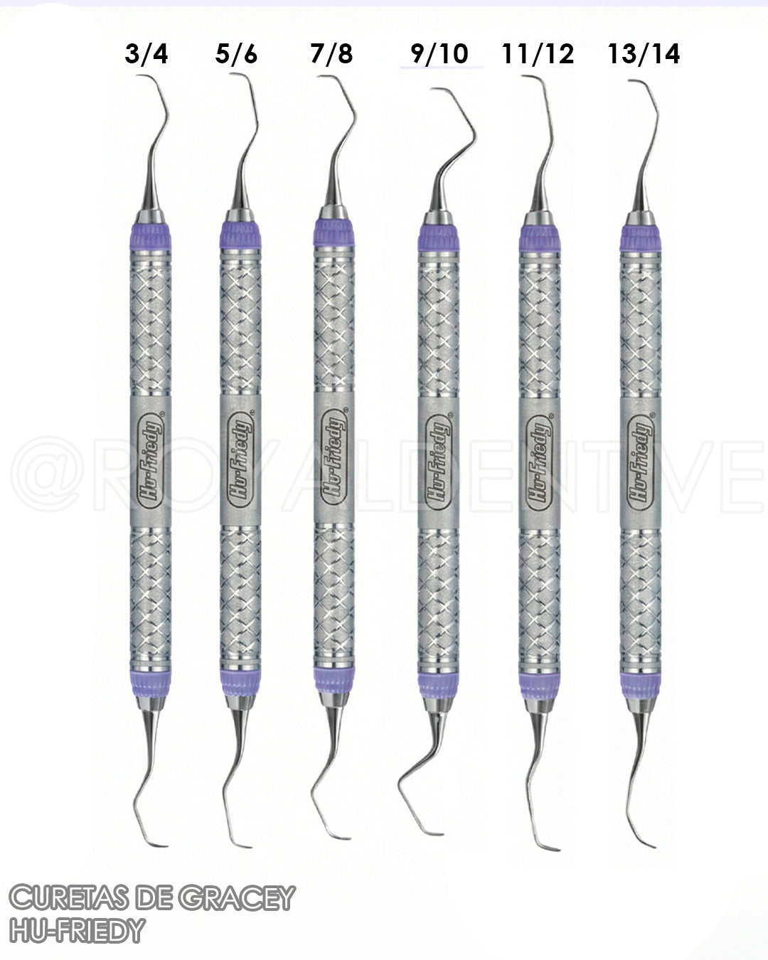 Curetas de Gracey Hu-Friedy c/u