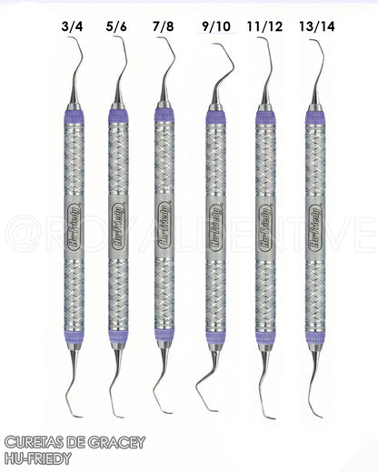 Curetas de Gracey Hu-Friedy c/u
