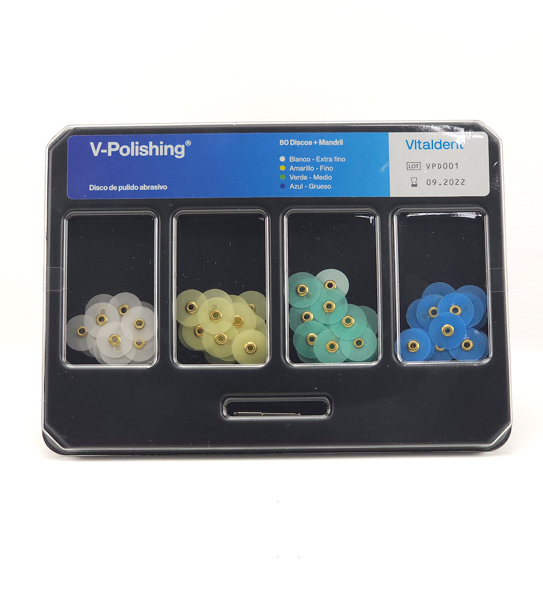 Discos de pulido tipo Soflex Vitaldent x80 (V-POLISHING)