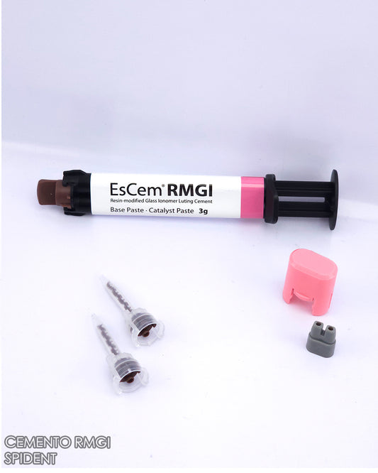 Ionomero Reforzado con Resina EsCem RMGI Spident 3g