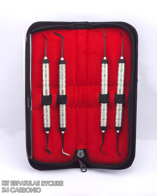 Kit de Espatulas de Resina X4 RYCURE Antiadherentes