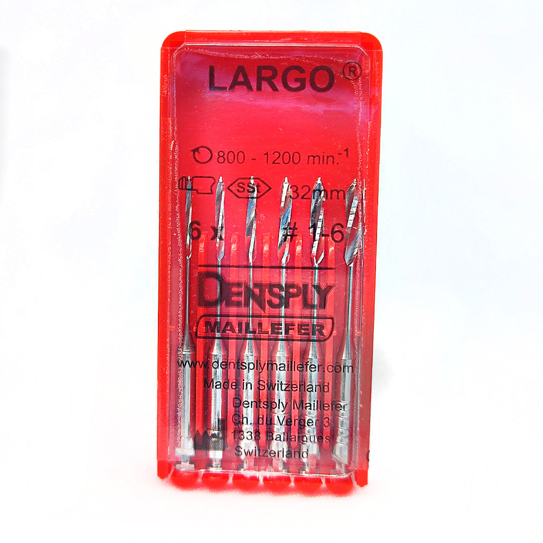 Kit de Fresas Peeso (Largo) x6 Dentsply