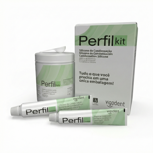 Kit de Silicona Perfil Kit Vigodent por Condensación