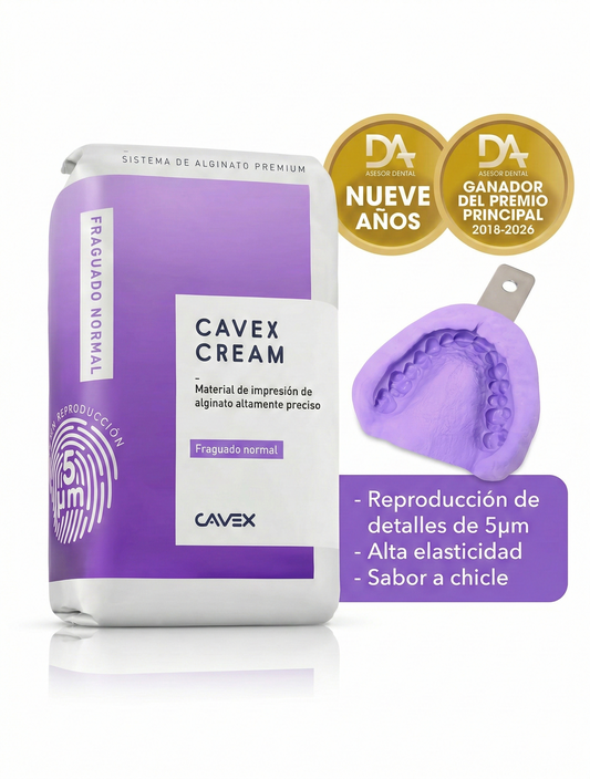 Alginato Cavex Cream Siliconado 454g